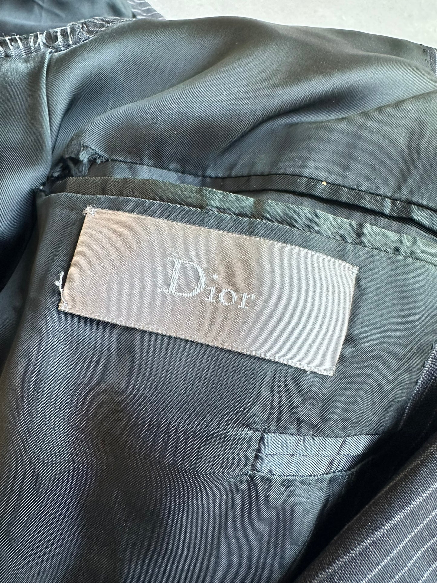 Dior Homme SS05 pinstripe blazer