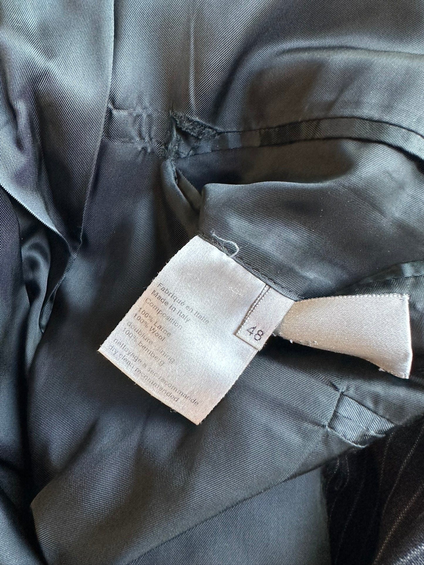 Dior Homme SS05 pinstripe blazer