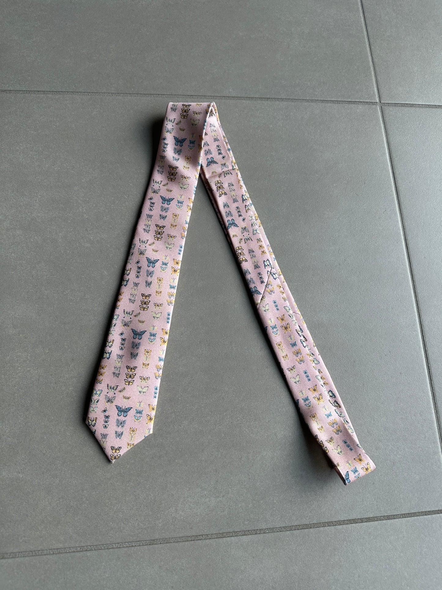 Dior Homme SS05 “BECK/Untitled” butterfly runway tie