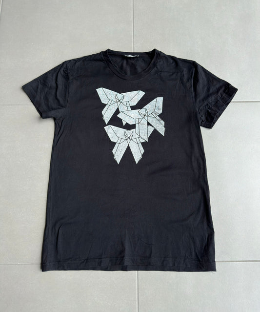 Dior Homme AW08 geometric butterfly graphic t-shirt
