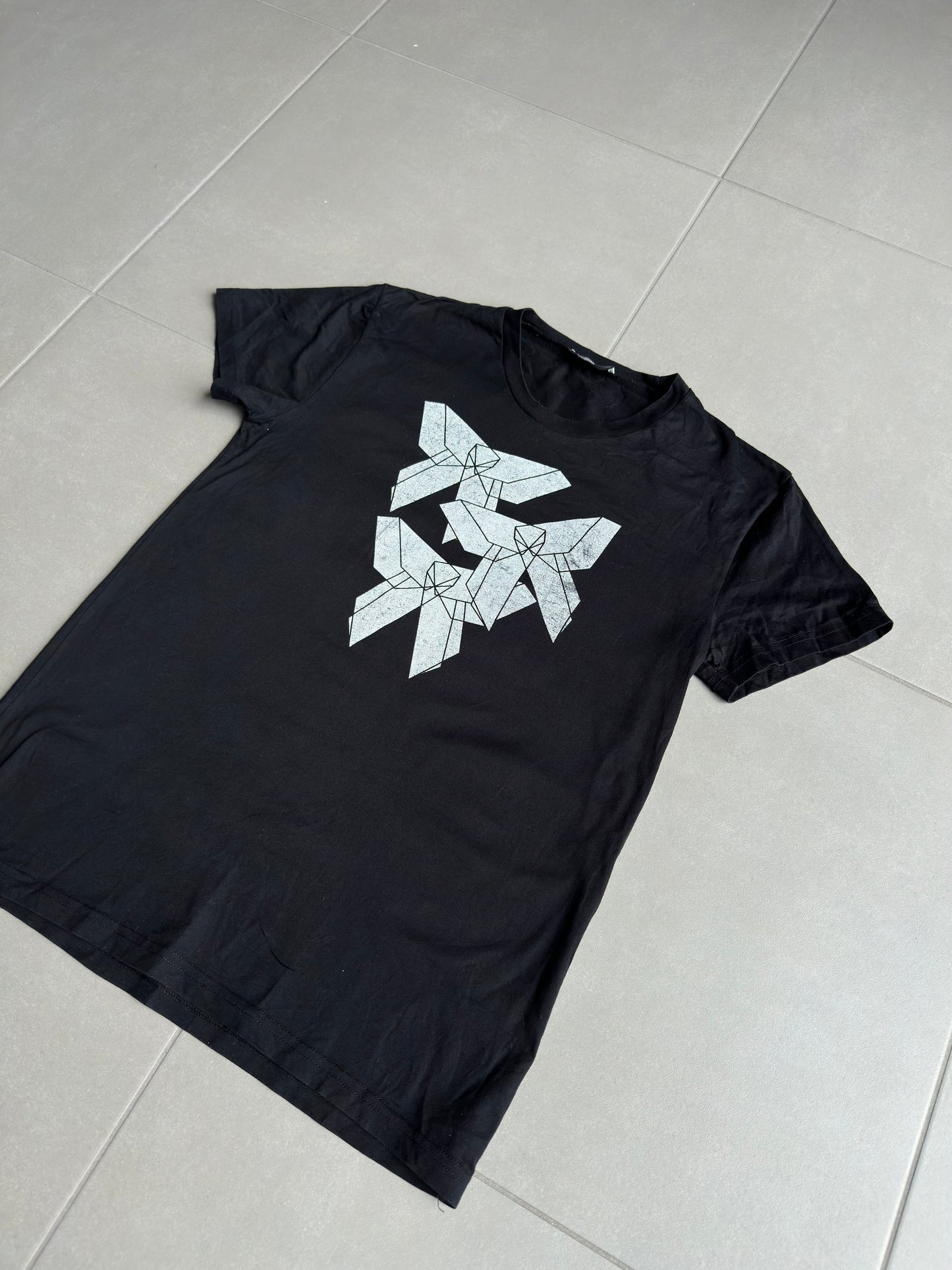 Dior Homme AW08 geometric butterfly graphic t-shirt
