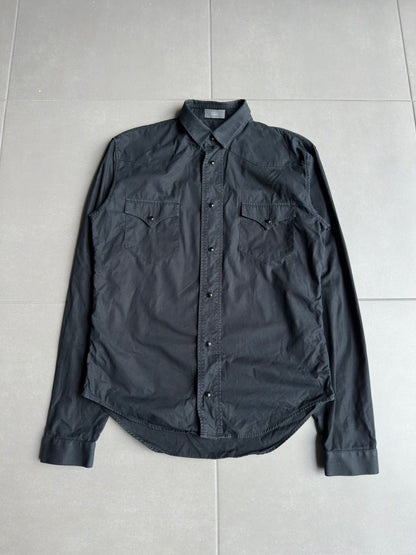 Dior Homme AW04 “Victim Of The Crime” western snap button up shirt