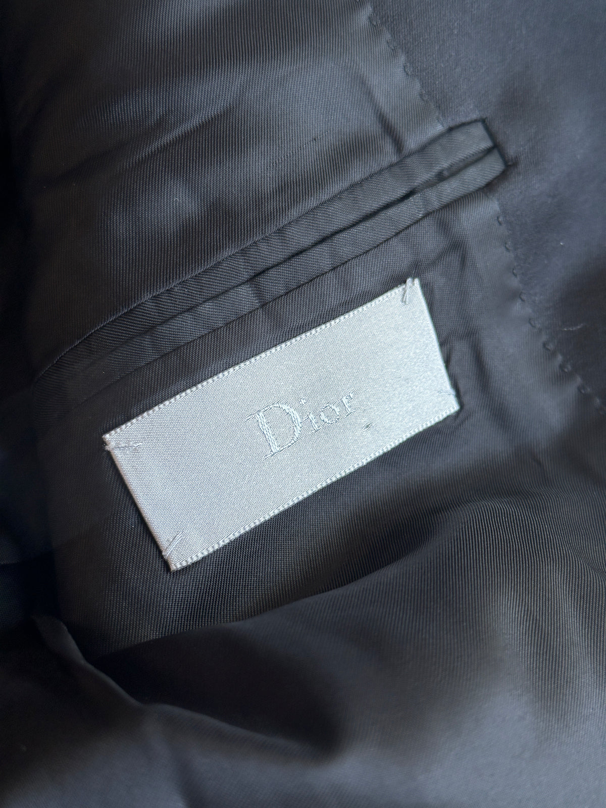 Dior Homme SS03 “Follow me” Single button Swallowtail blazer