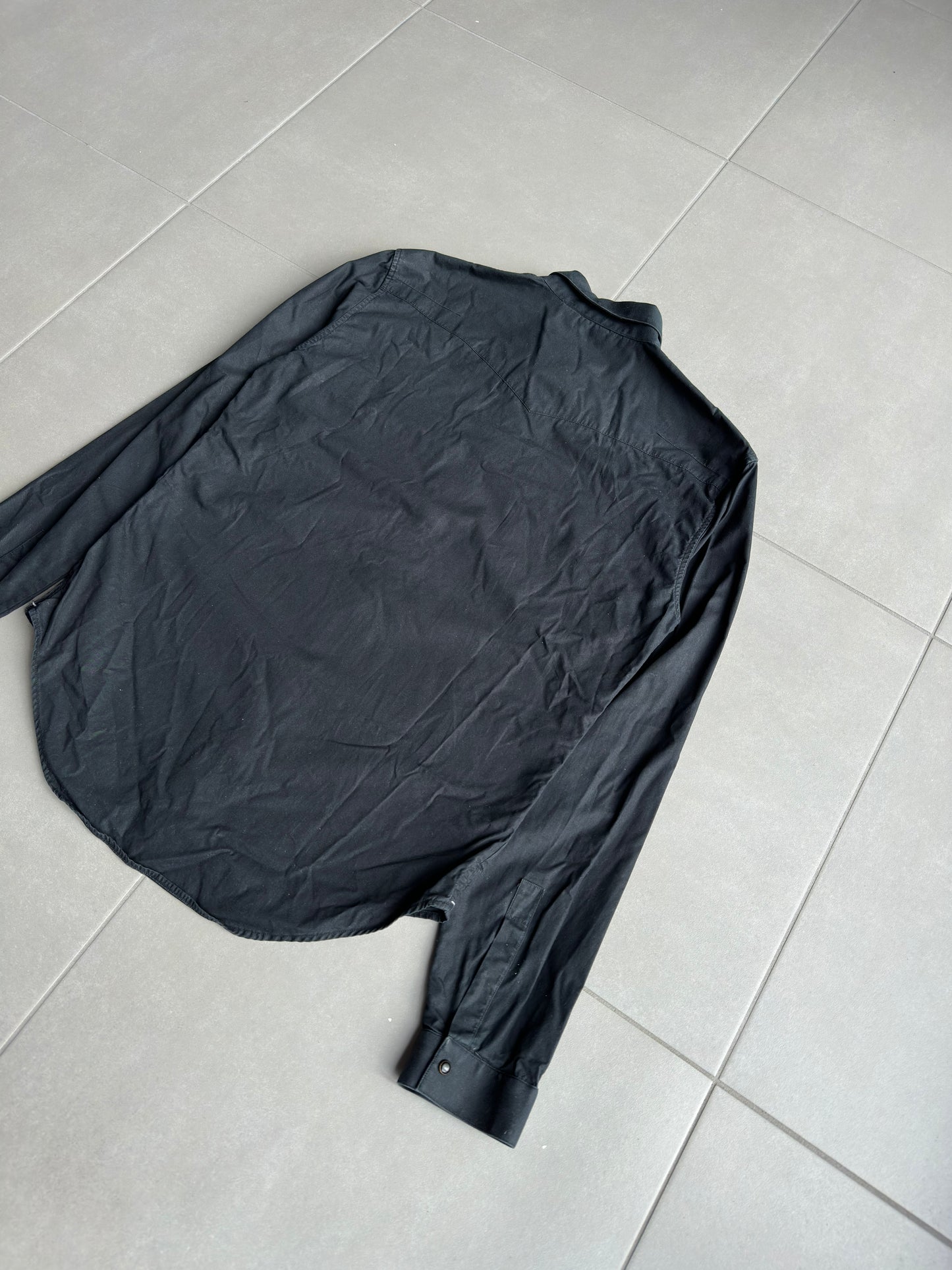 Dior Homme AW04 “Victim Of The Crime” western snap button up shirt