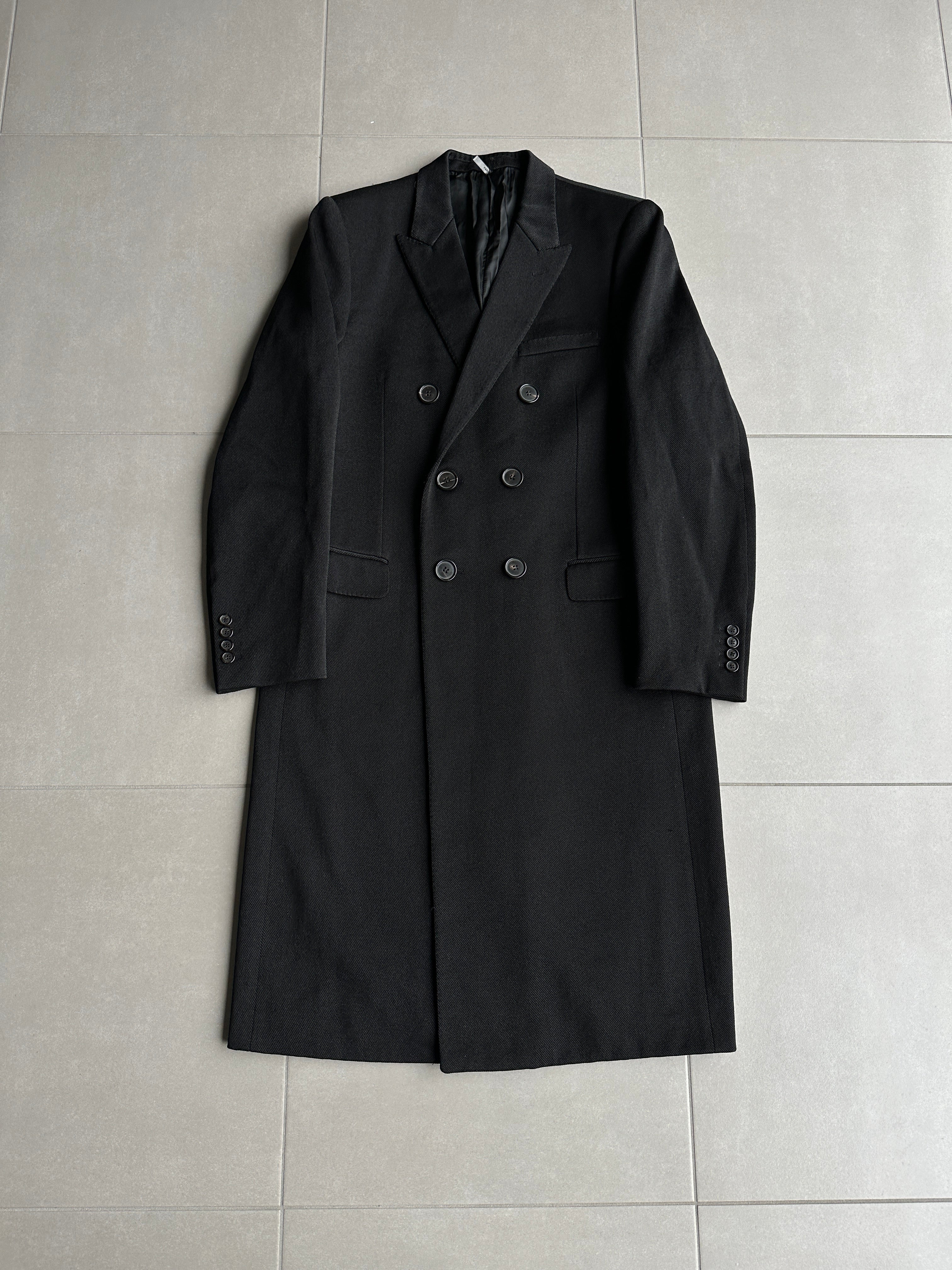 Dior Homme AW05 「イン・ザ・モーニング」ダブルブレストロングコート
