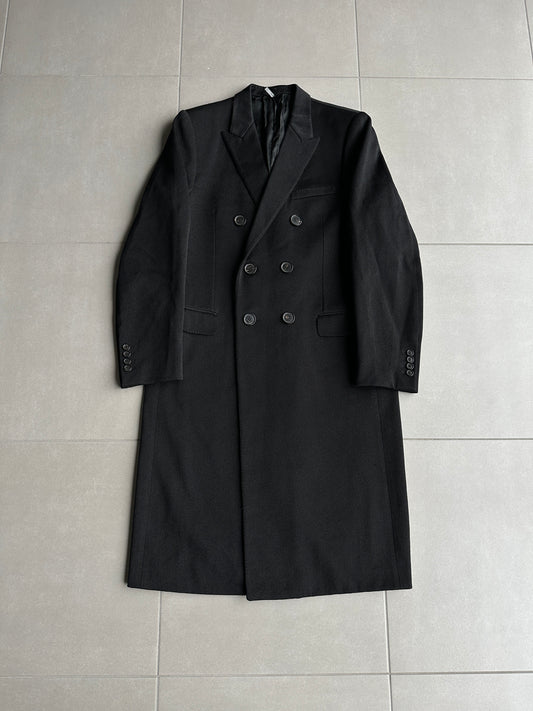 Dior Homme AW05 “In the morning” double breasted long coat