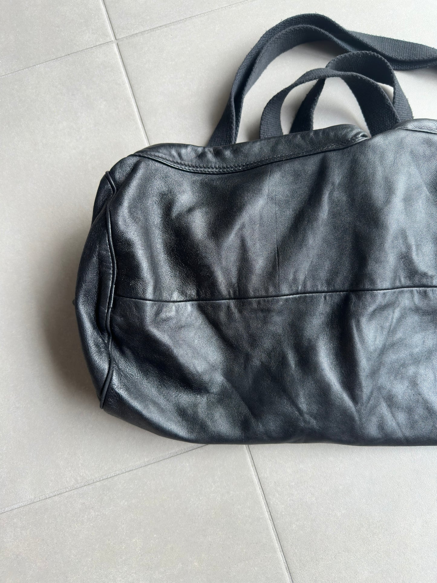 Dior Homme AW06 “These grey days” Deville duffle bag