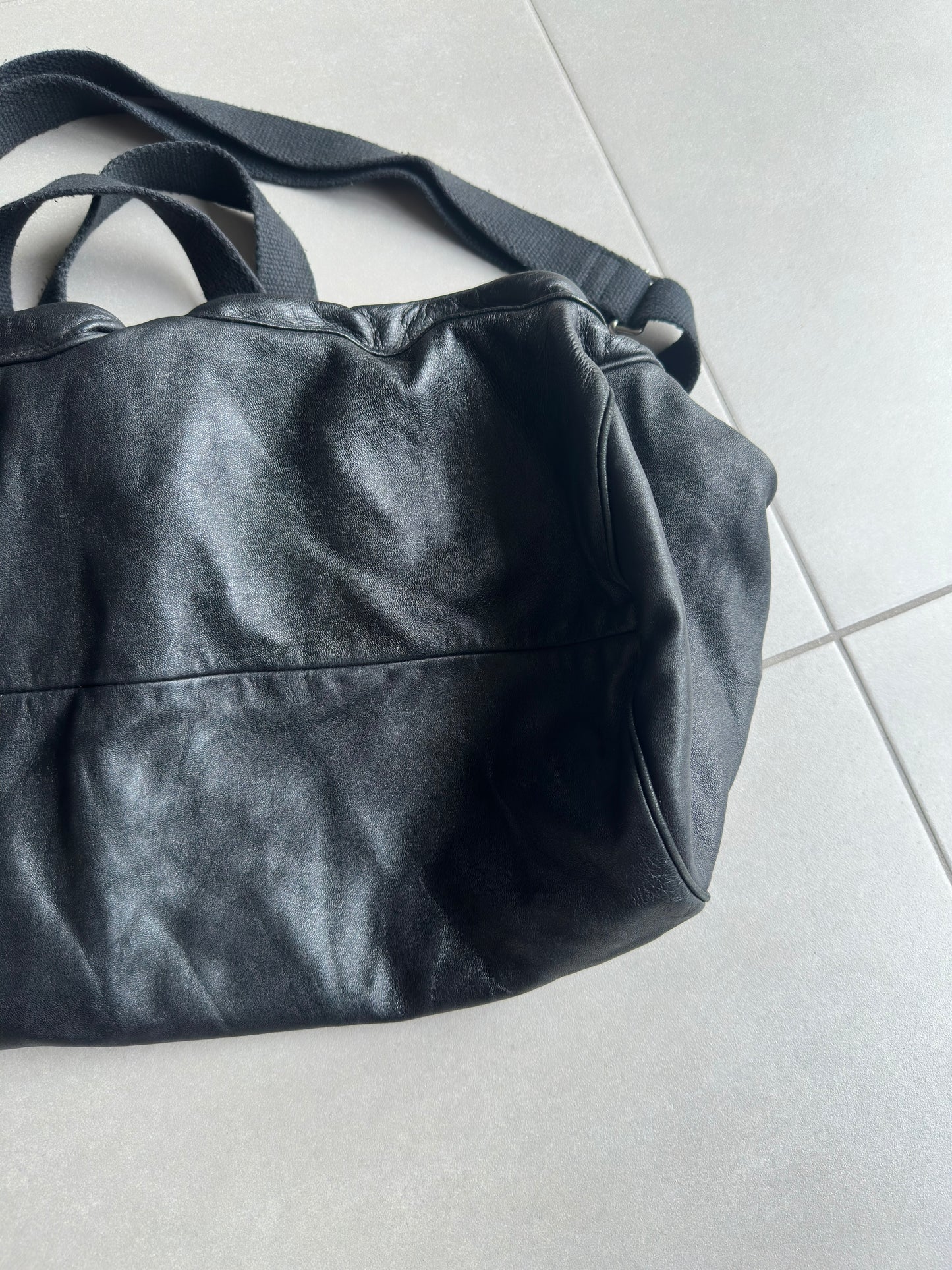 Dior Homme AW06 “These grey days” Deville duffle bag