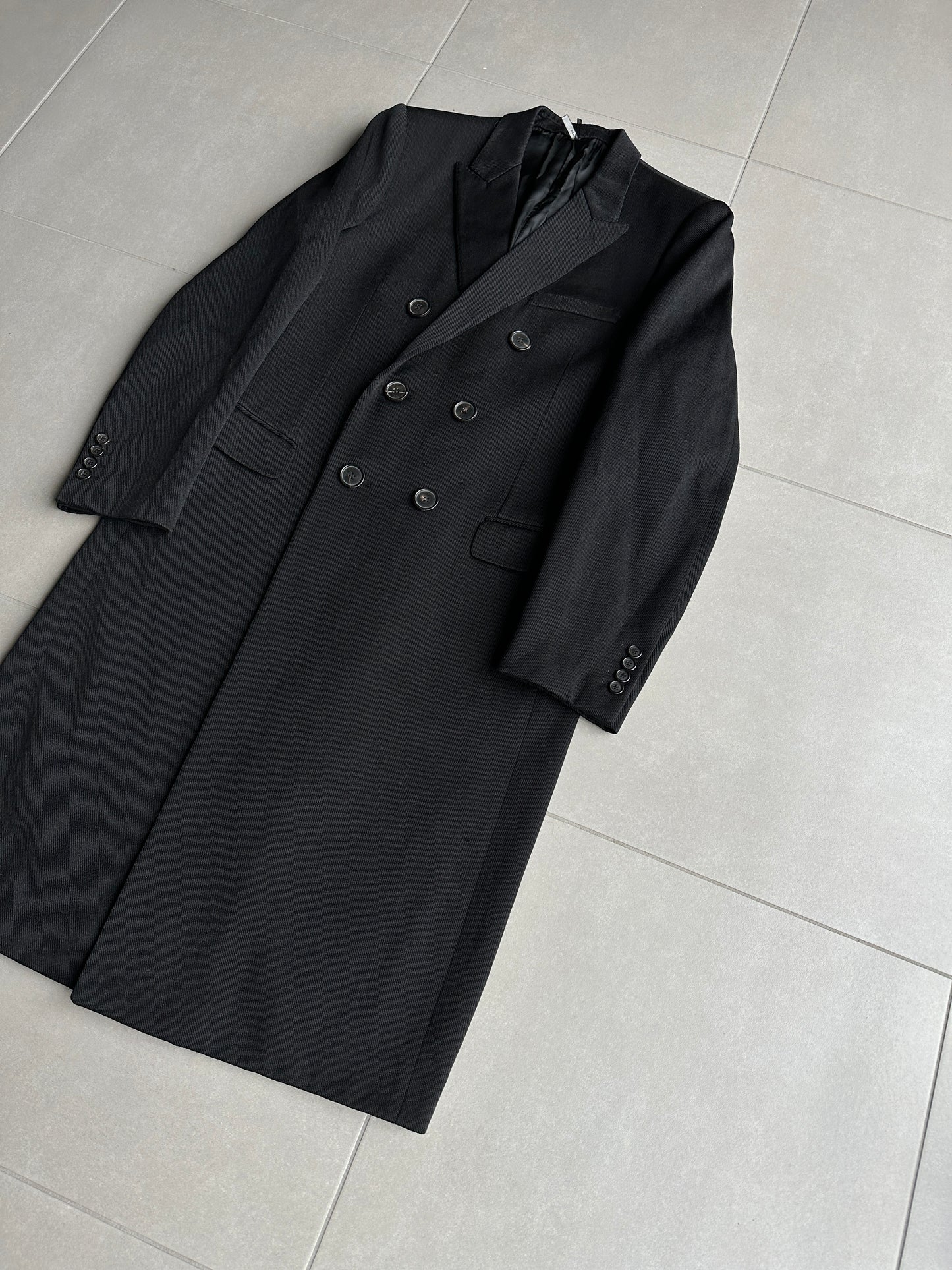 Dior Homme AW05 “In the morning” double breasted long coat