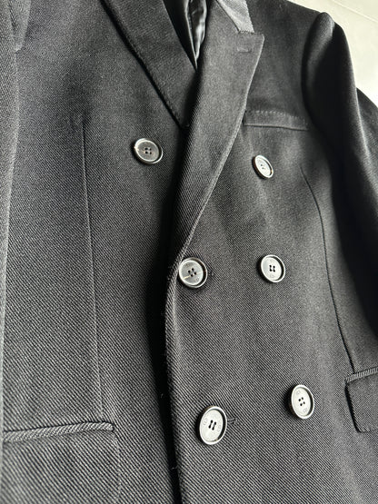 Dior Homme AW05 “In the morning” double breasted long coat