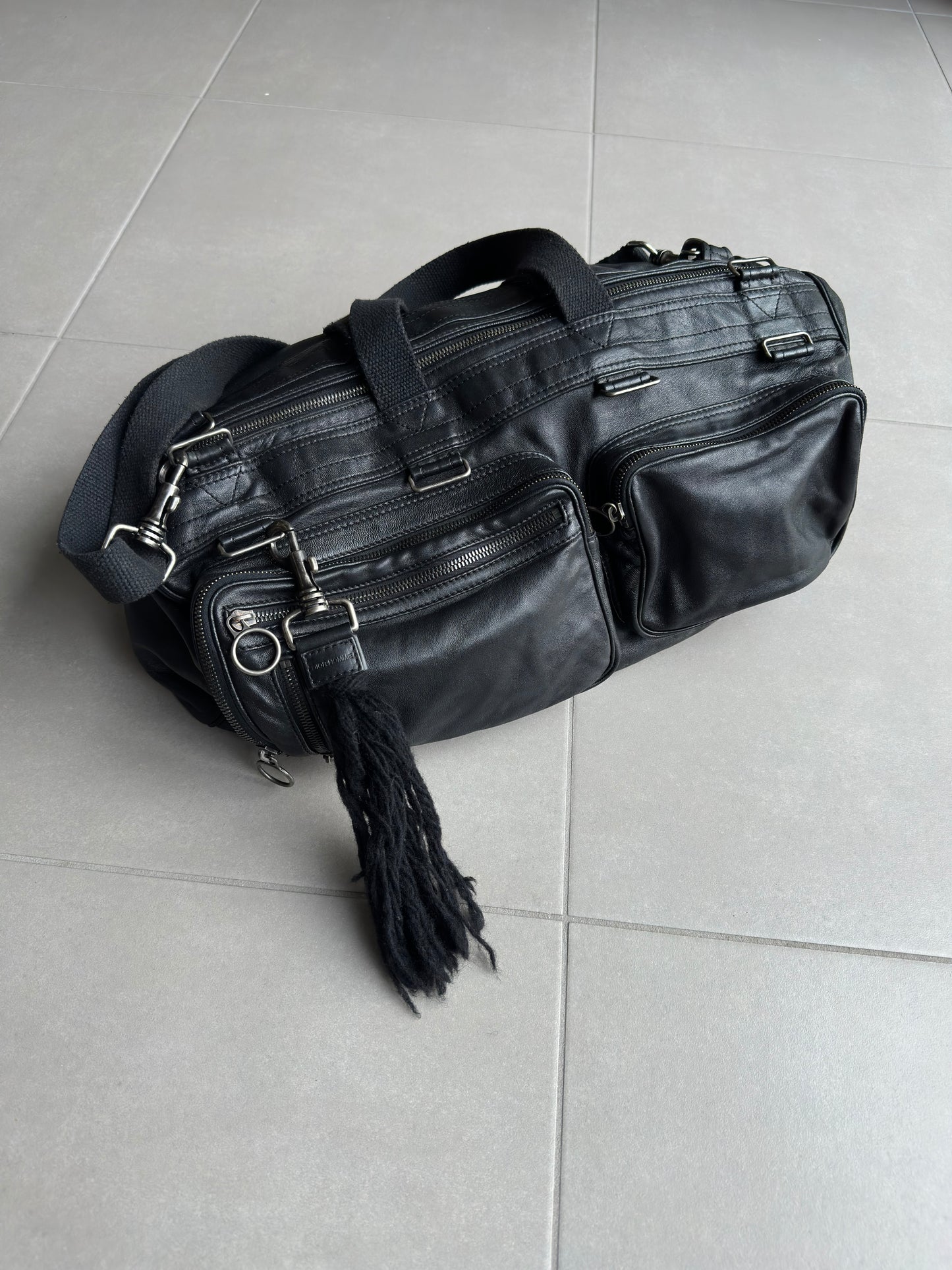 Dior Homme AW06 “These grey days” Deville duffle bag