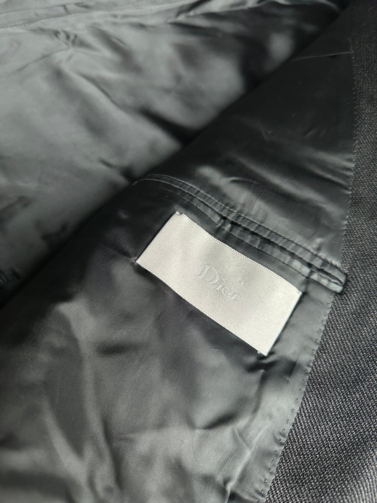 Dior Homme AW05 “In the morning” double breasted long coat