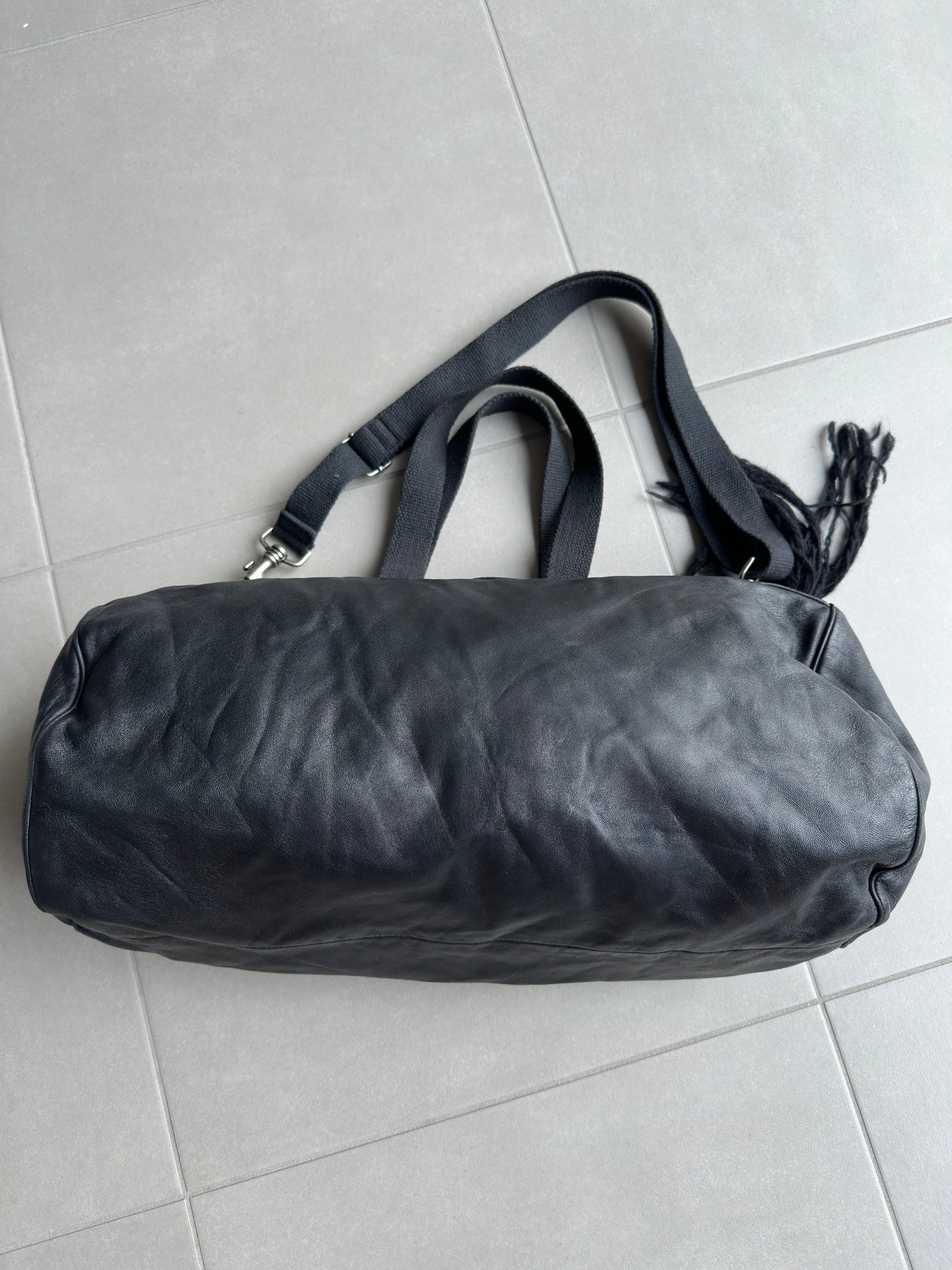 Dior Homme AW06 “These grey days” Deville duffle bag