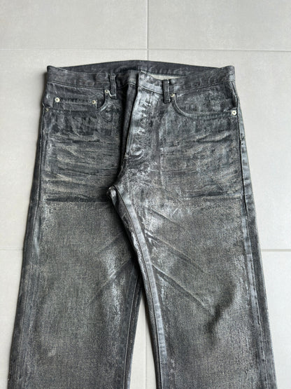 Dior Homme AW05 "in the morning" waxed jeans
