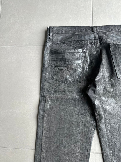 Dior Homme AW05 "in the morning" waxed jeans