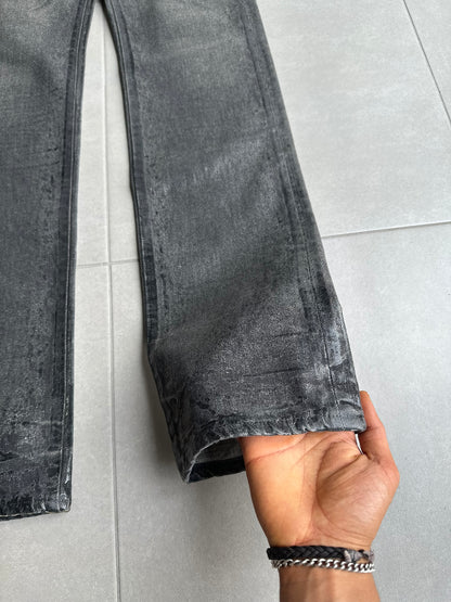 Dior Homme AW05 "in the morning" waxed jeans