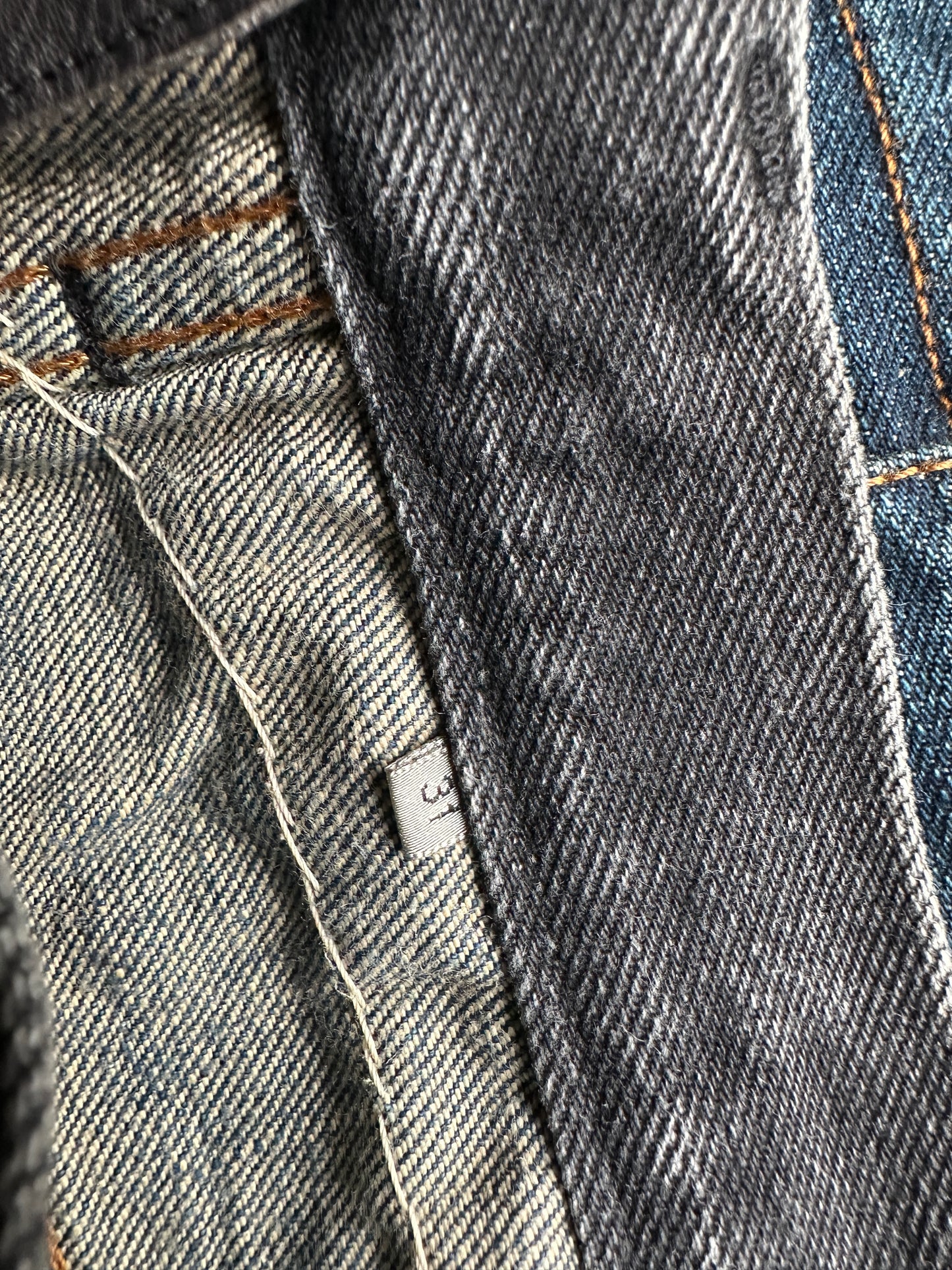 Dior Homme AW06 "These Grey Days" Bootcut cummerbund denim
