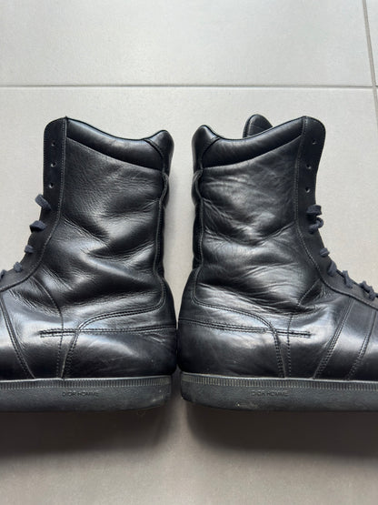 Dior AW03 “Luster” High-top boxer leather sneakers