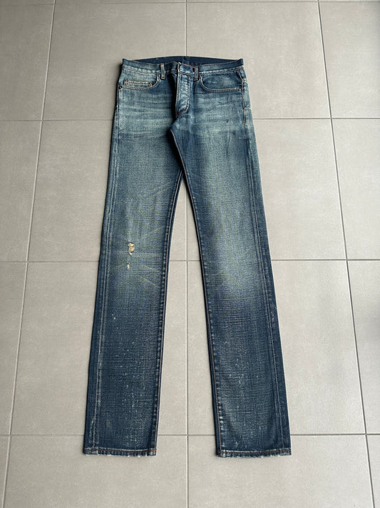 Dior Homme SS07 “We look good together” under my car denim