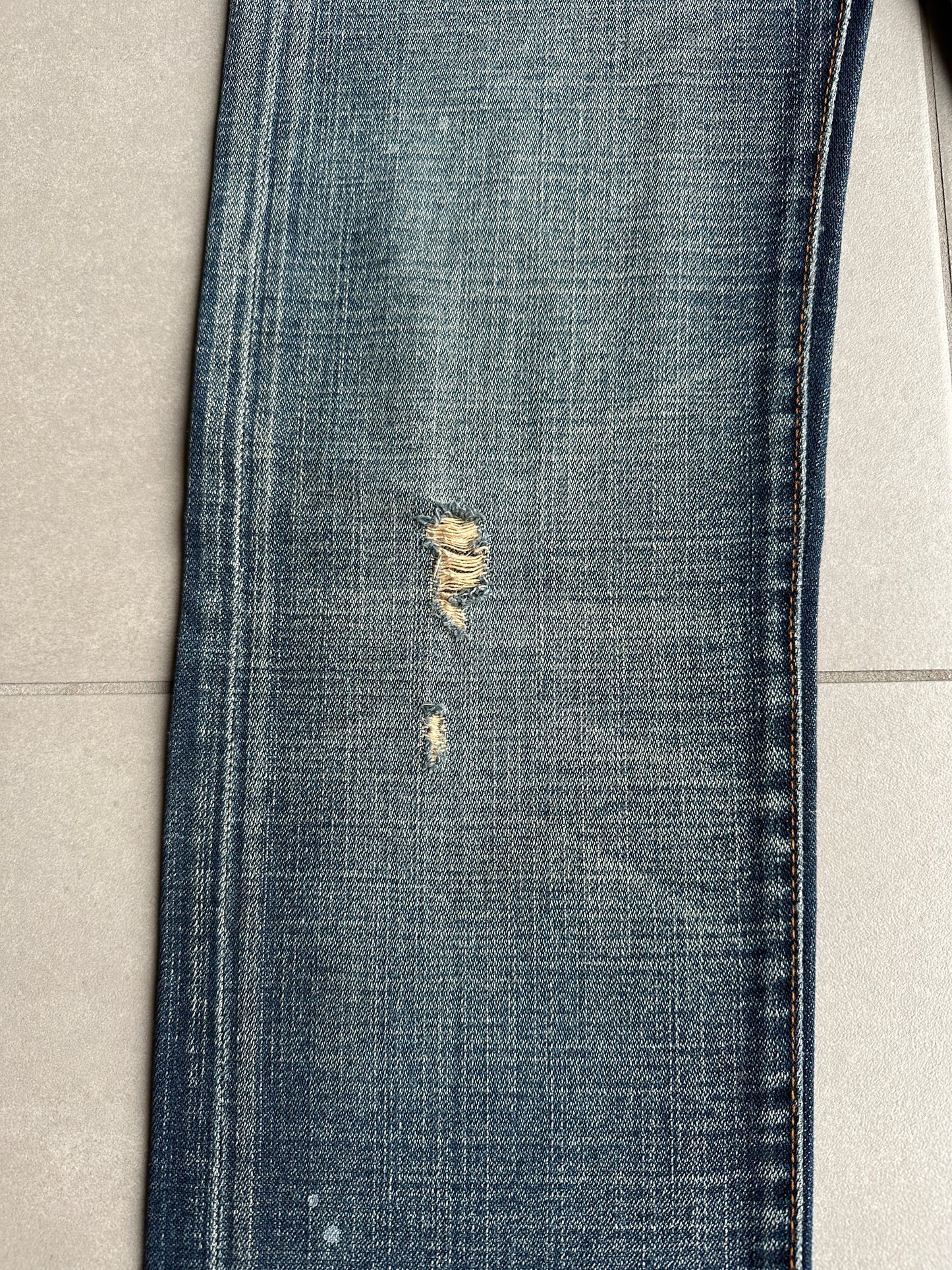 Dior Homme SS07 “We look good together” under my car denim