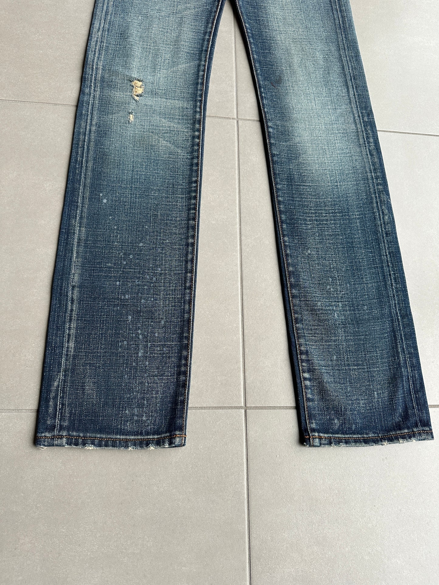 Dior Homme SS07 “We look good together” under my car denim