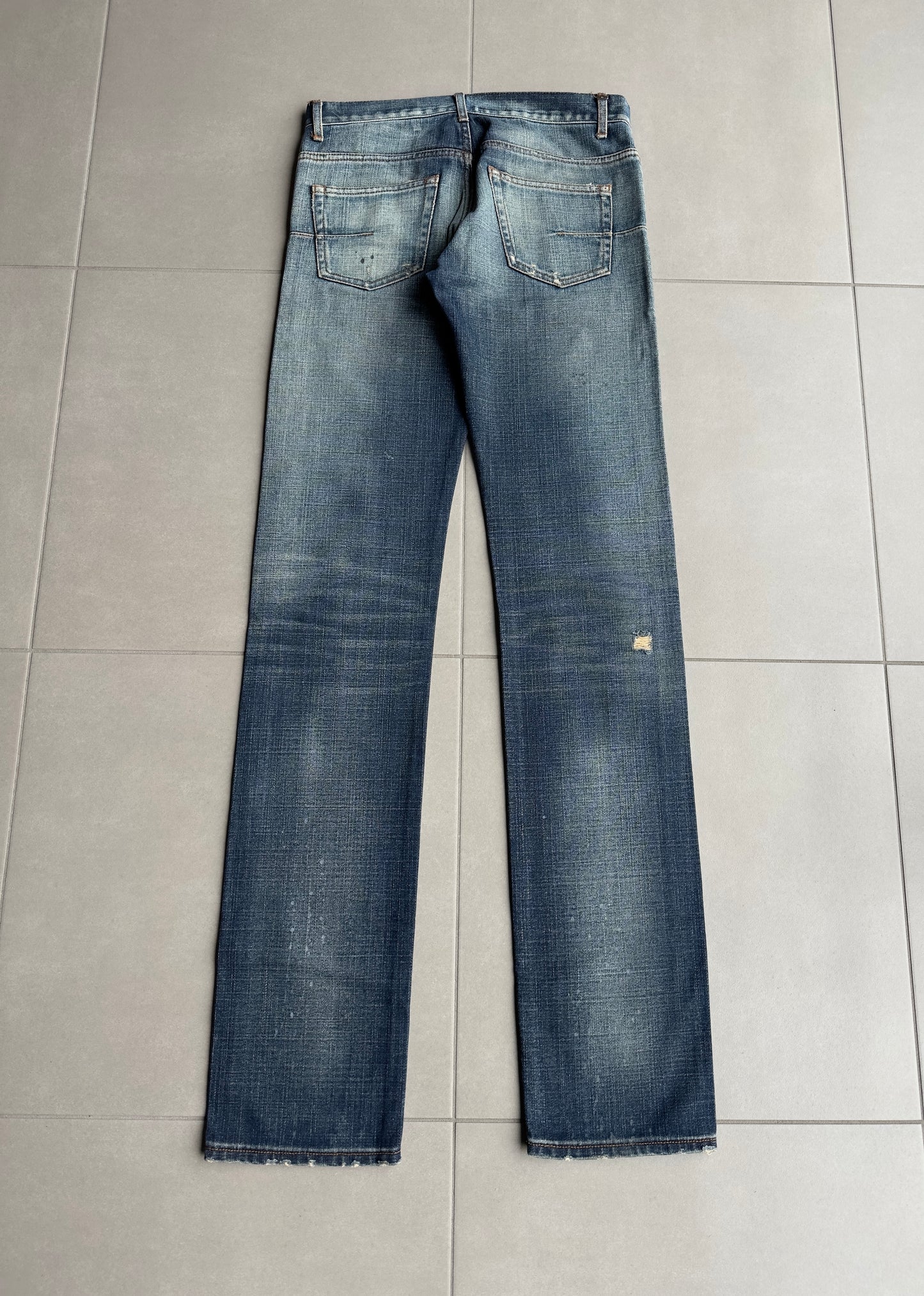 Dior Homme SS07 “We look good together” under my car denim