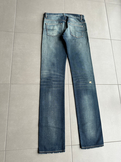 Dior Homme SS07 “We look good together” under my car denim