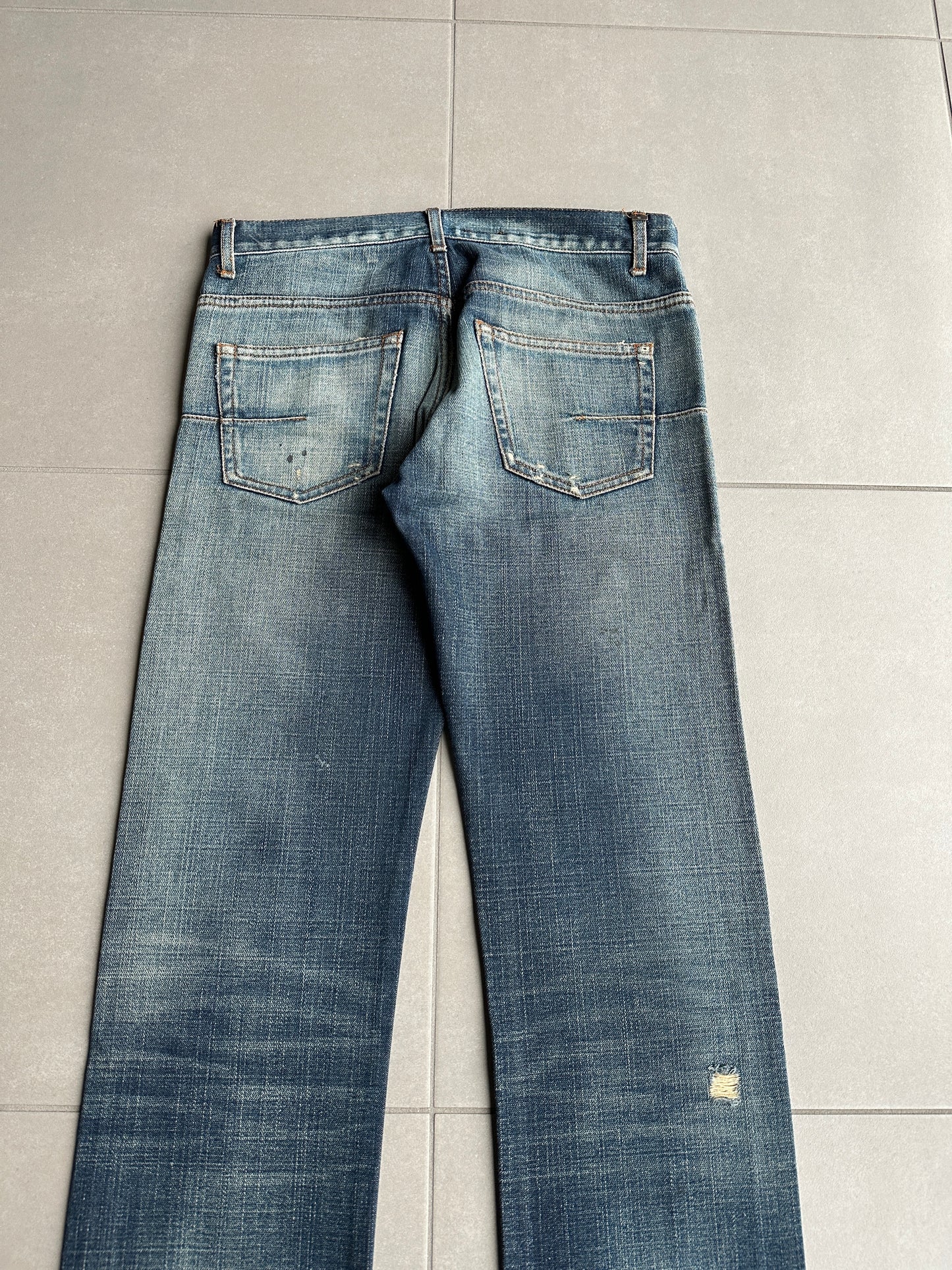 Dior Homme SS07 “We look good together” under my car denim