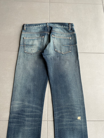 Dior Homme SS07 “We look good together” under my car denim