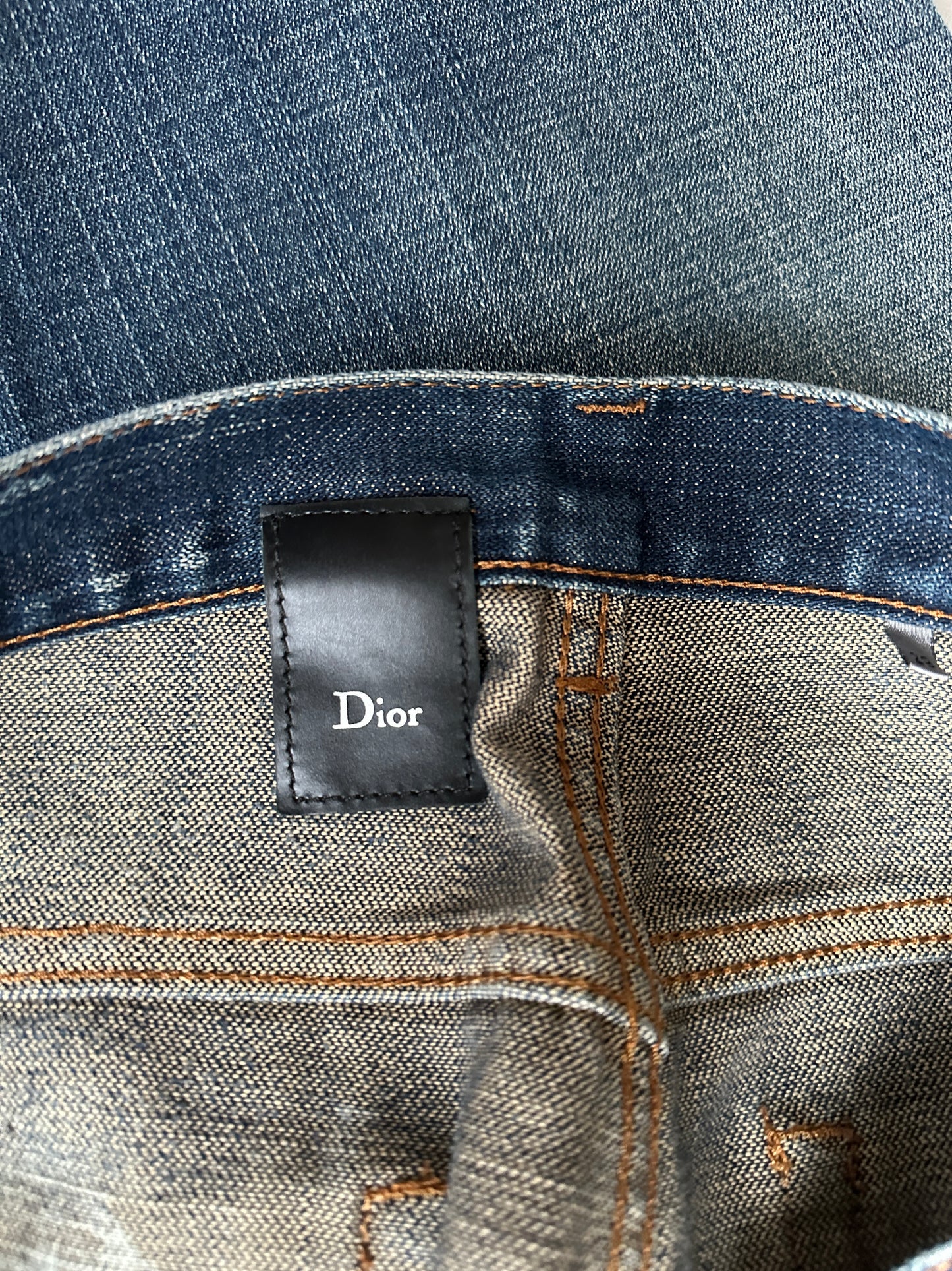 Dior Homme SS07 “We look good together” under my car denim