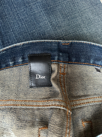 Dior Homme SS07 “We look good together” under my car denim