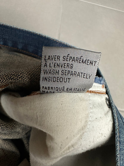 Dior Homme SS07 “We look good together” under my car denim