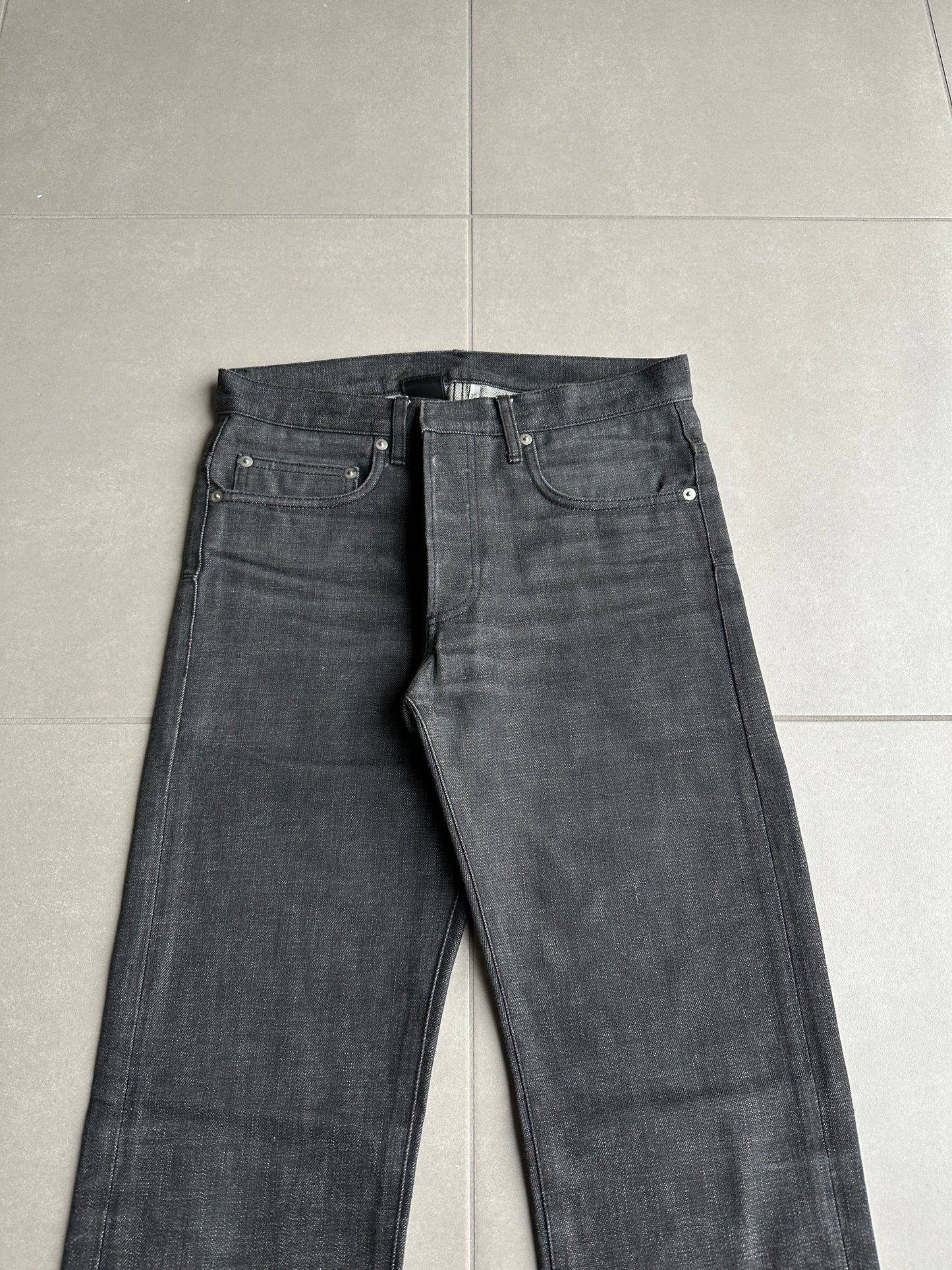 Dior homme AW07 “Navigate” raw MIJ jeans