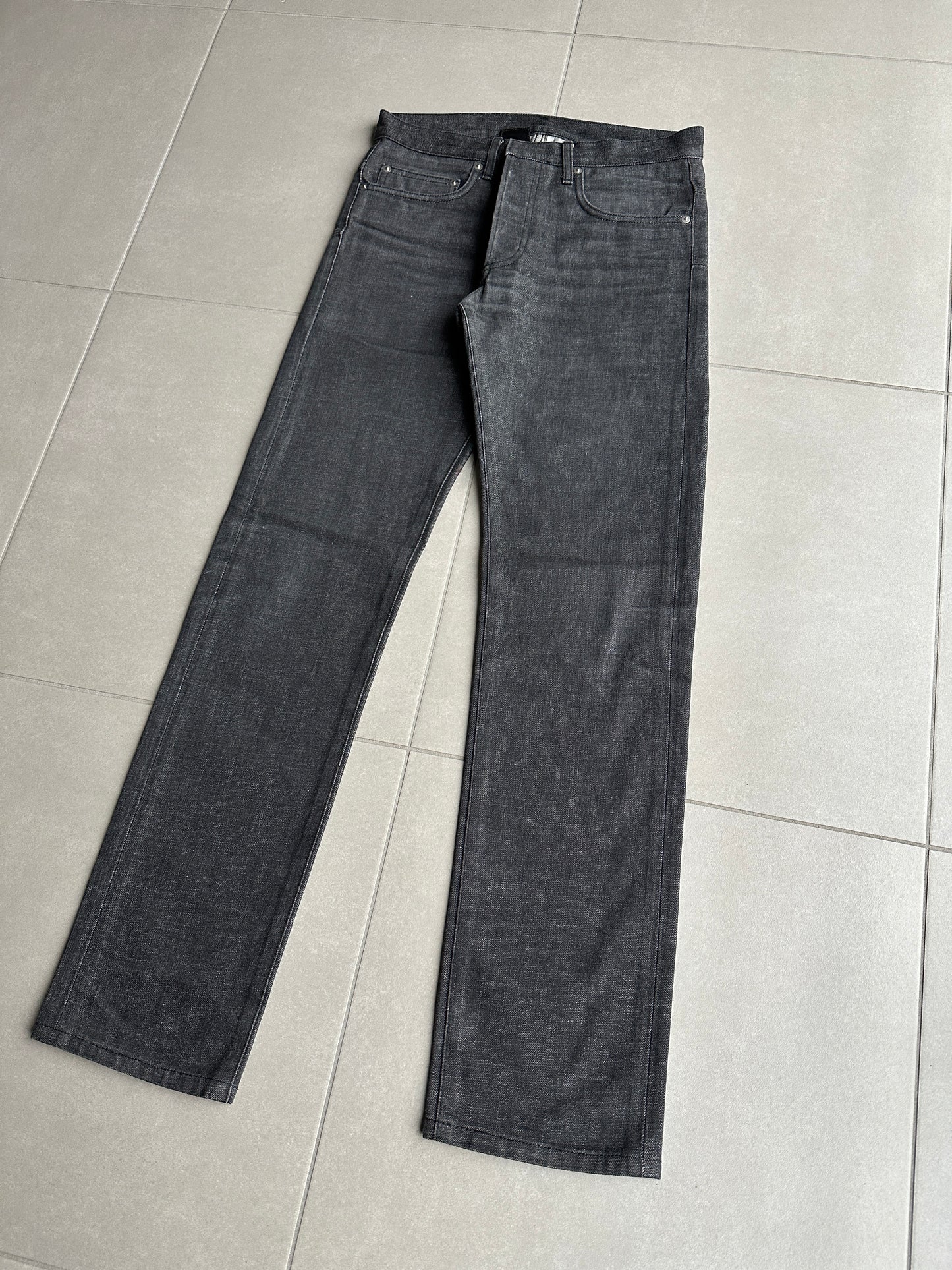 Dior homme AW07 “Navigate” raw MIJ jeans