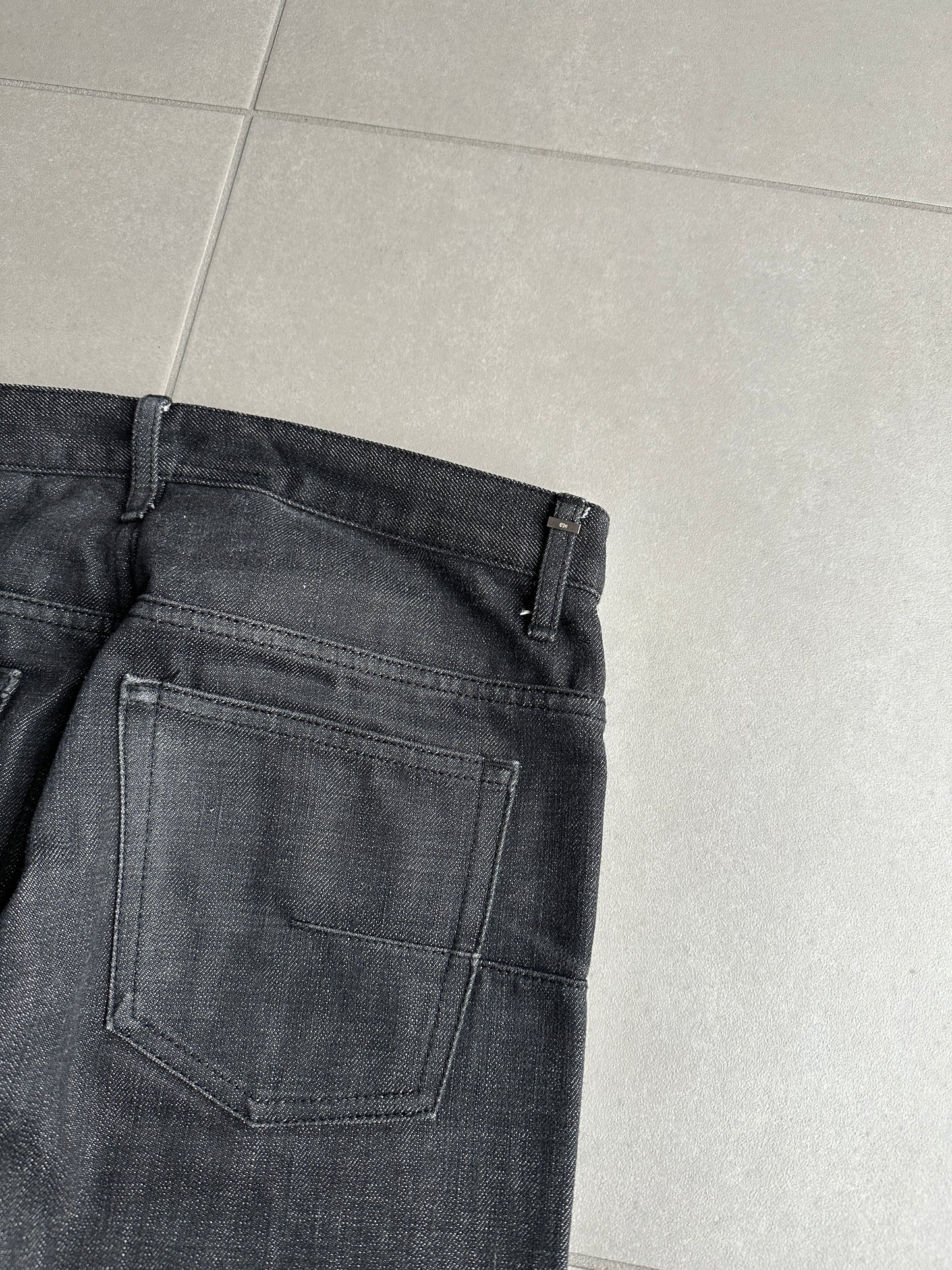 Dior homme AW07 “Navigate” raw MIJ jeans