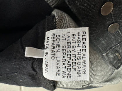 Dior homme AW07 “Navigate” raw MIJ jeans