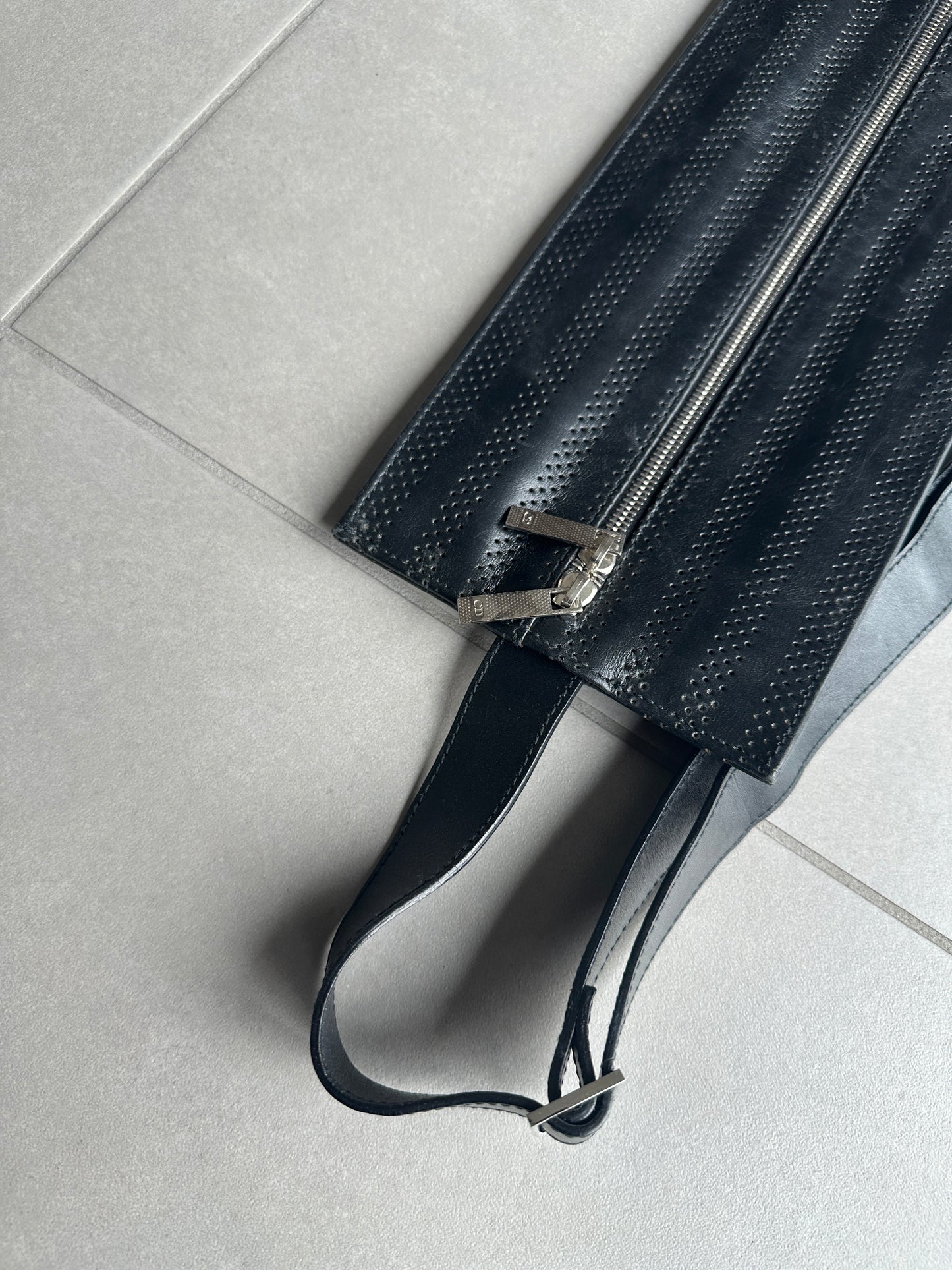 Dior Homme AW09 leather cross body bag