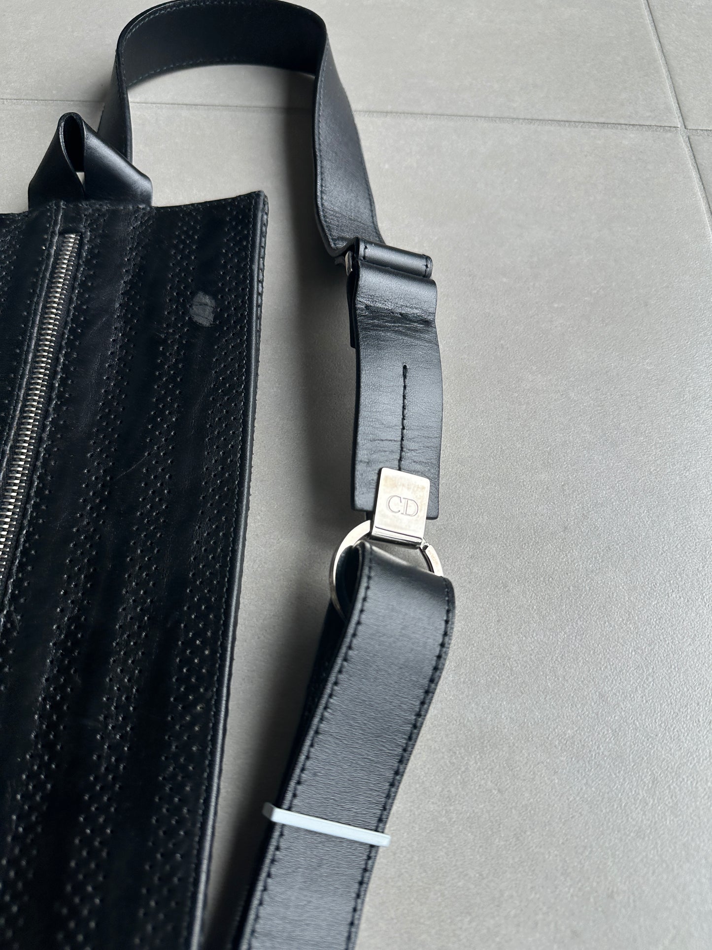 Dior Homme AW09 leather cross body bag