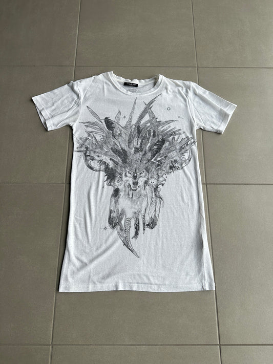 Balmain AW11 Tribal wolf t-shirt