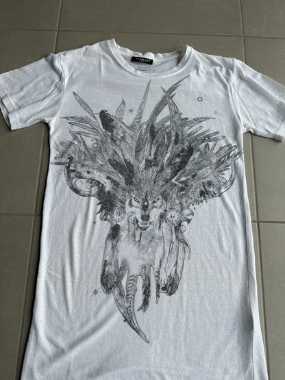 Balmain AW11 Tribal wolf t-shirt
