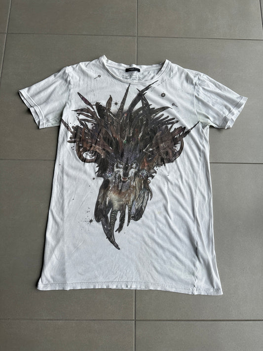 Balmain AW11 Tribal wolf t-shirt