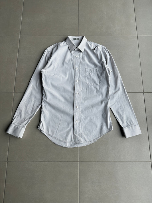 Dior Homme SS05 “BECK/Untitled” guitar motif button up shirt