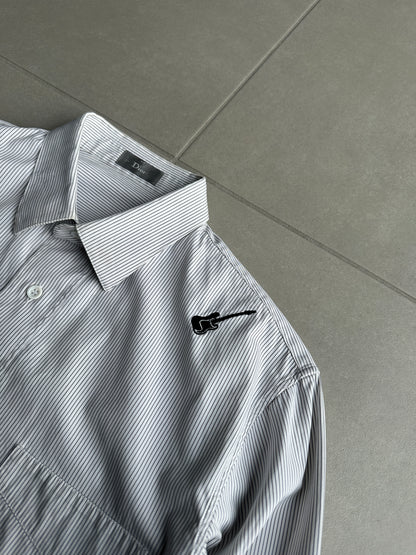 Dior Homme SS05 “BECK/Untitled” guitar motif button up shirt