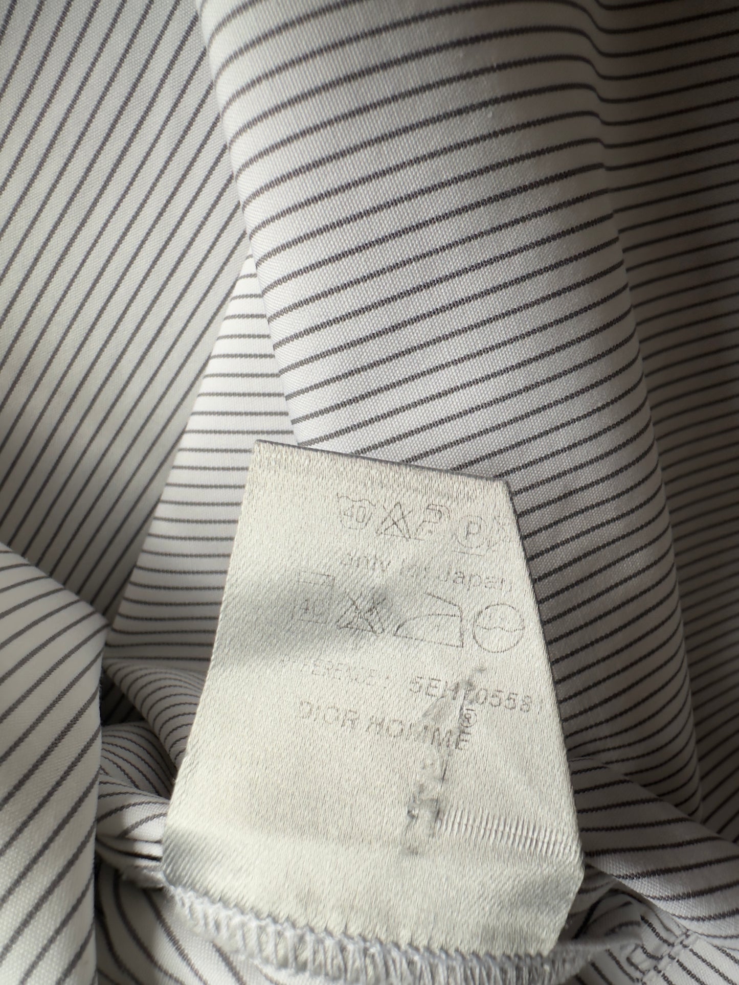 Dior Homme SS05 “BECK/Untitled” guitar motif button up shirt