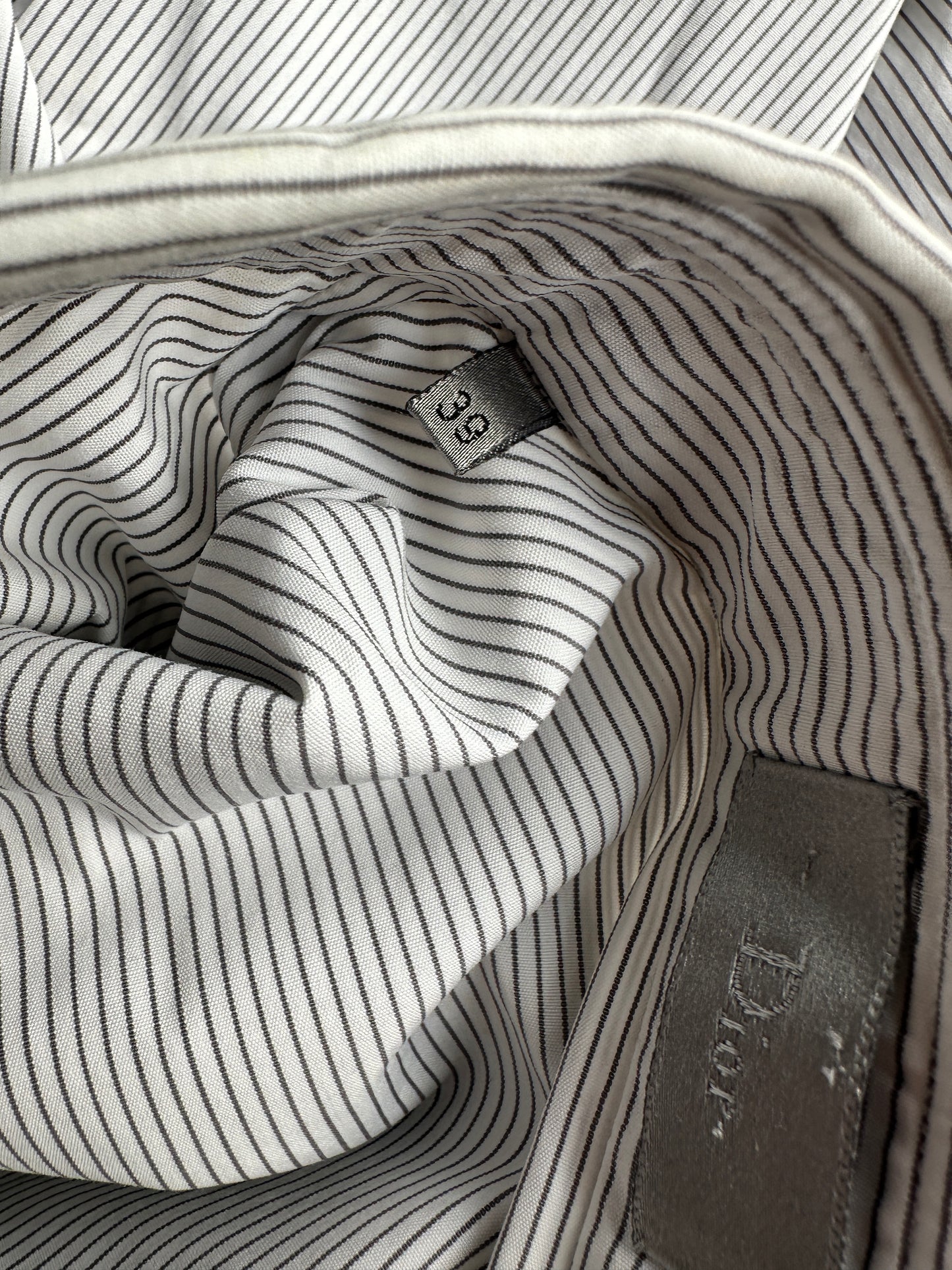 Dior Homme SS05 “BECK/Untitled” guitar motif button up shirt