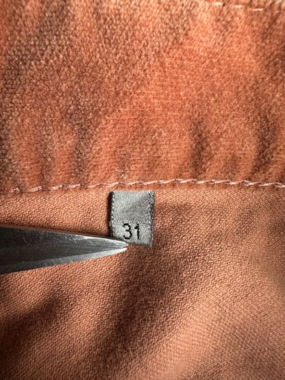 Dior Homme AW05 “In The Morning” velvet bootcut trousers