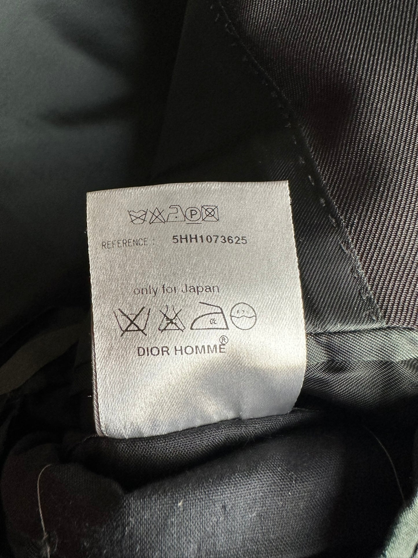 Dior Homme AW05 “In The Morning” Silk blend suit