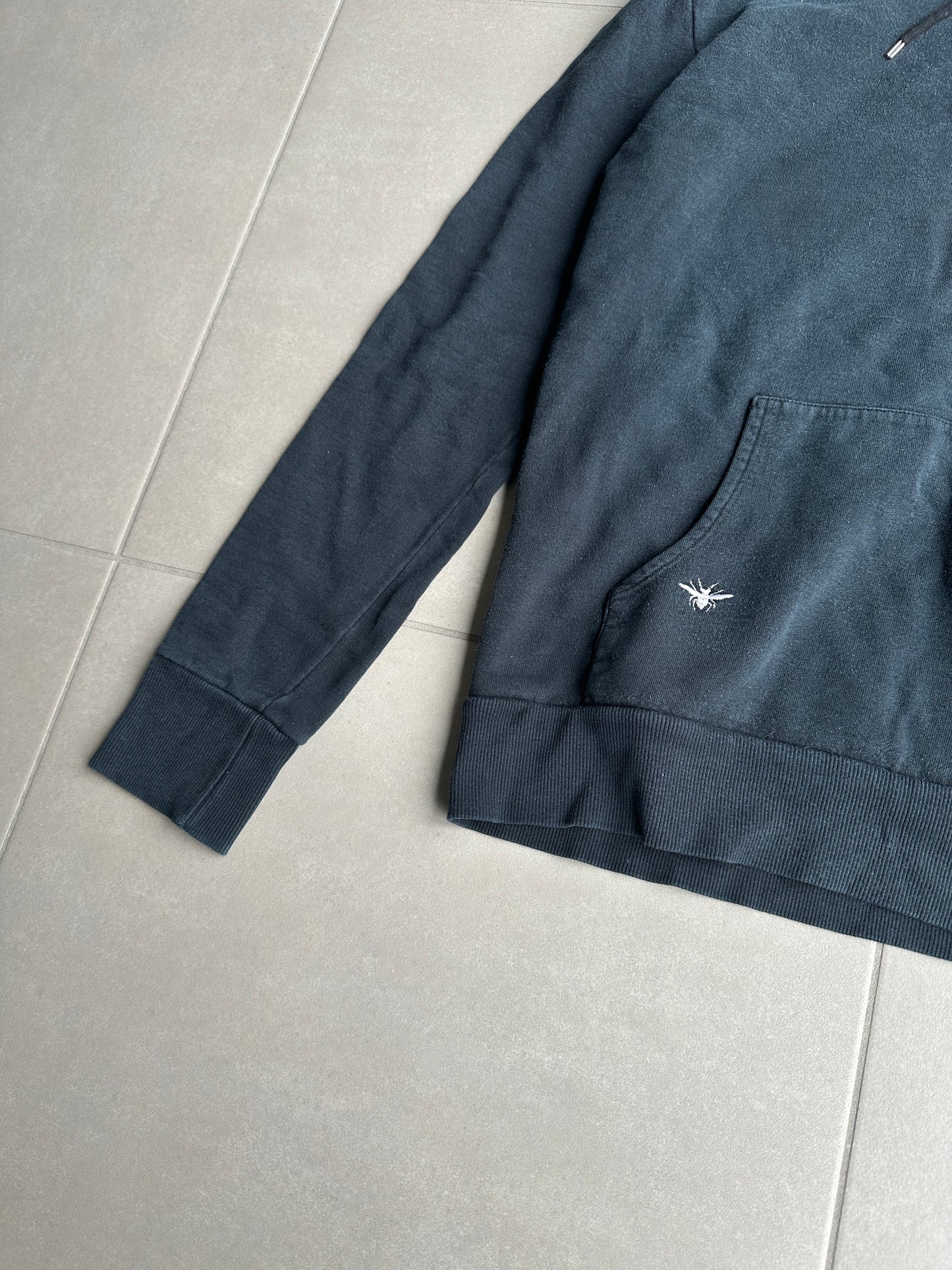 Dior Homme AW07 "Navigate" bee motif hoodie