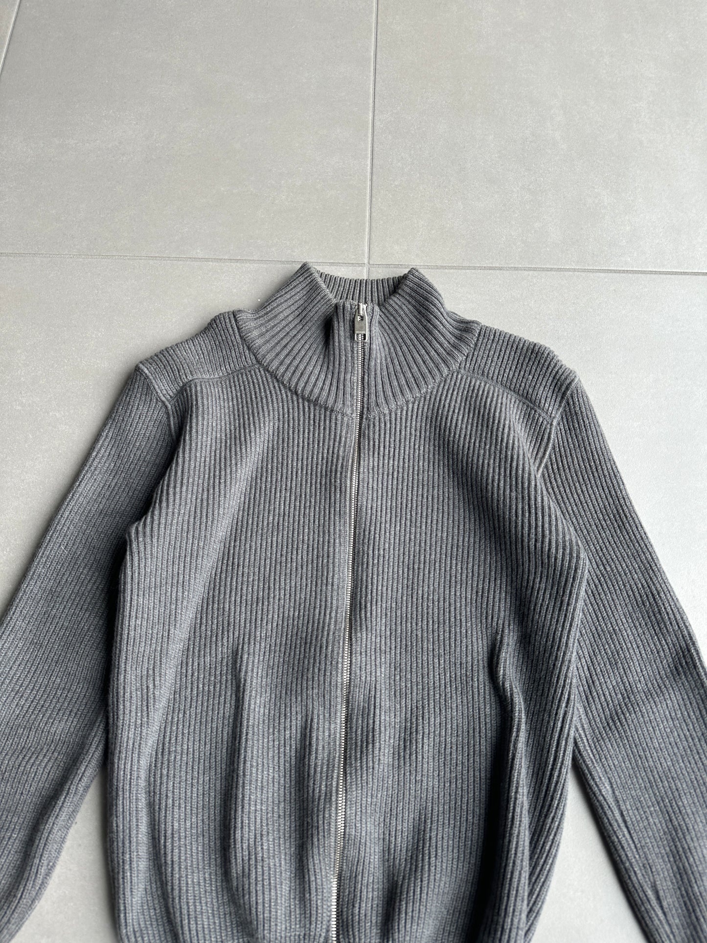 Dior Homme AW07 “Navigate” thumb hole diver knit sweater