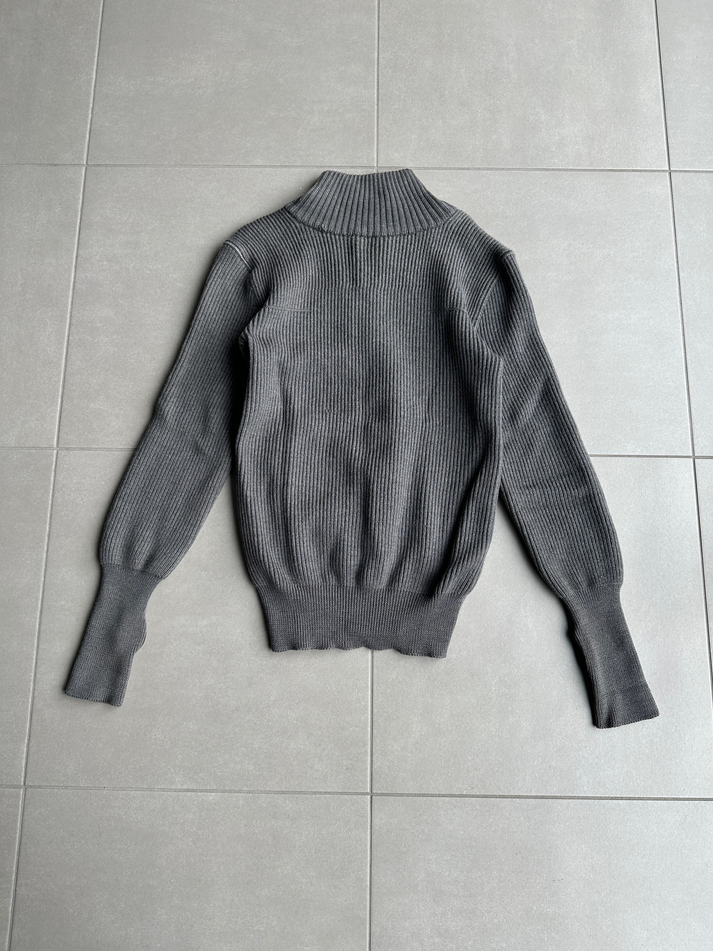 Dior Homme AW07 “Navigate” thumb hole diver knit sweater – zentemple